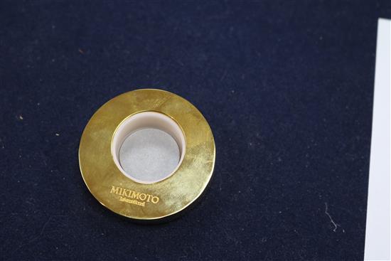 A Mikimoto timepiece gifted from Prime Minister Hashimoto